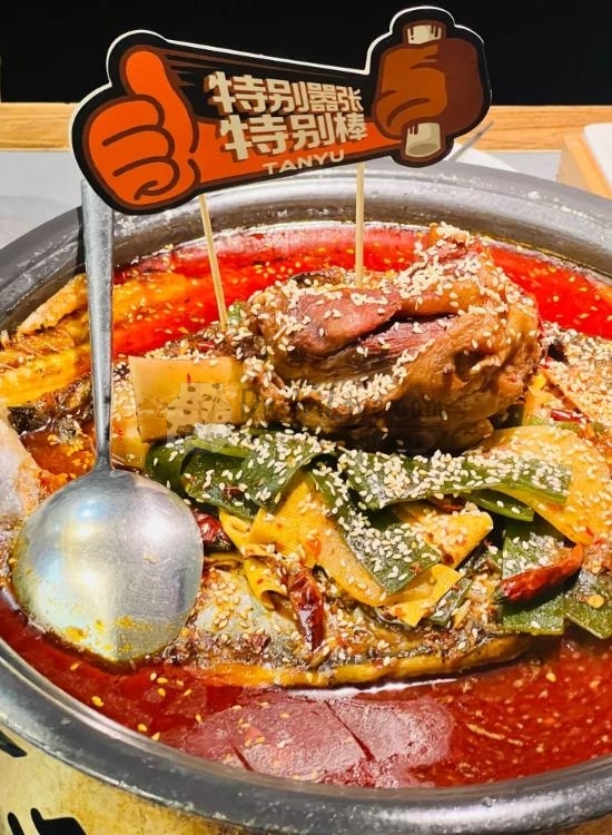 北京顺义养生休闲来这就对了—探鱼·鲜青椒爽麻烤鱼插图1北京养生休闲会所_都市减压spa体验-DushiLive都市体验网