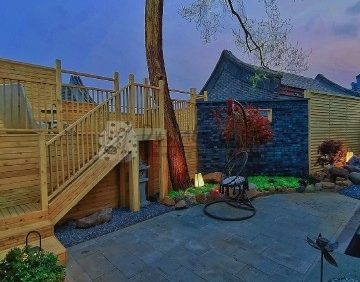 北京怡宁山隐私汤四合院